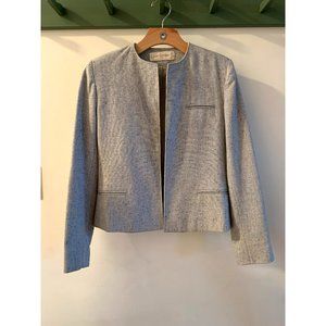 Larry Levine Heathered Gray Blazer